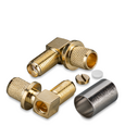 Разъем SMA(female) на кабель 5D-FB, LMR-240, LMR-300, RG-8X, угловой, обжимной 0