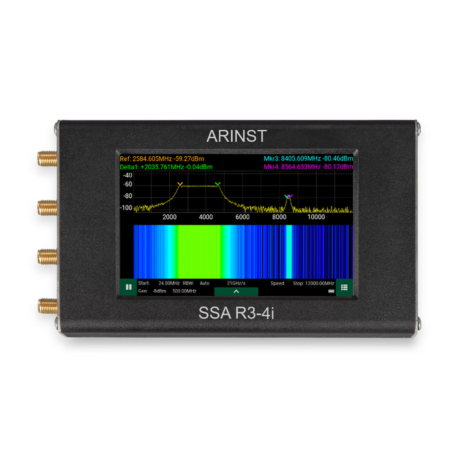 Arinst SSA R3-4i четырех портовый анализатор спектра, 24МГц - 6ГГц 1
