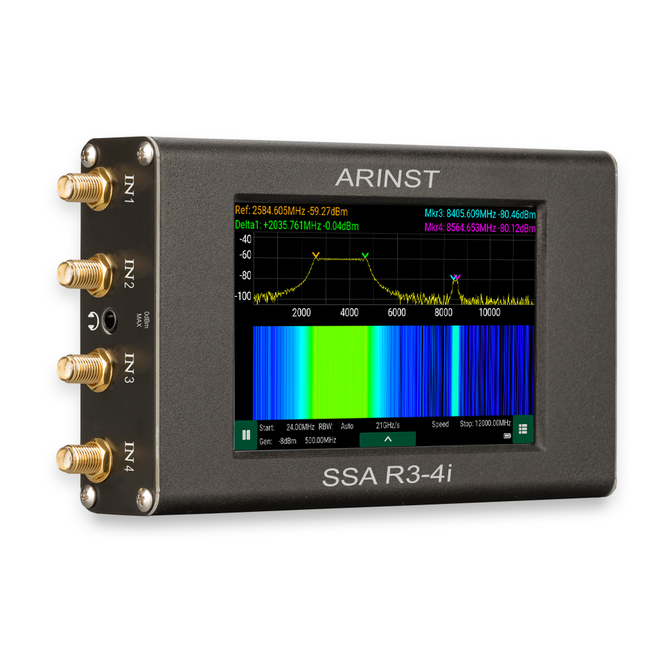 Arinst SSA R3-4i четырех портовый анализатор спектра, 24МГц - 6ГГц 4