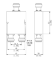 Разветвитель PicoCoupler 1/2 - 698/6000 МГц 0
