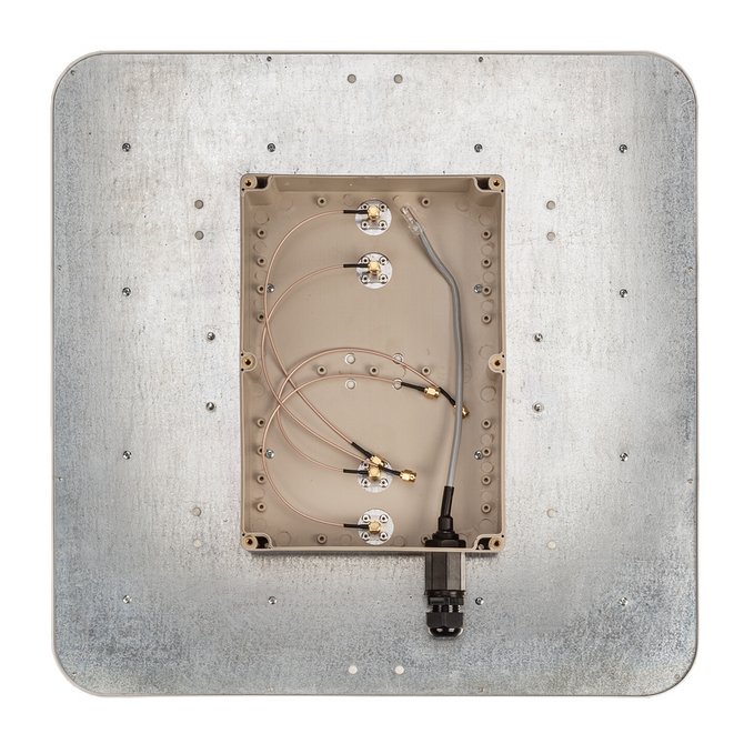 Панельная 4G MIMO 4x4 антенна 18 дБи KROKS KAA18-1700/2700-4x4 BOX 4