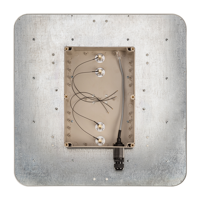 Панельная 4G MIMO 4x4 антенна 18 дБи KROKS KAA18-1700/2700-4x4 BOX 5