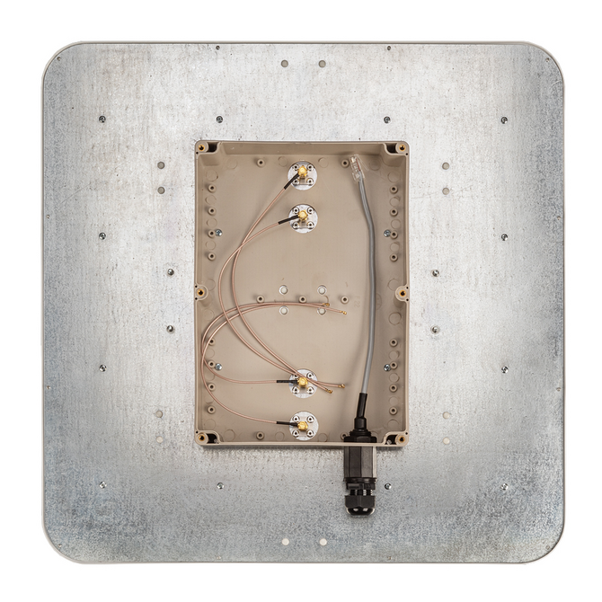 Панельная 4G MIMO 4x4 антенна 18 дБи KROKS KAA18-1700/2700-4x4 BOX 6