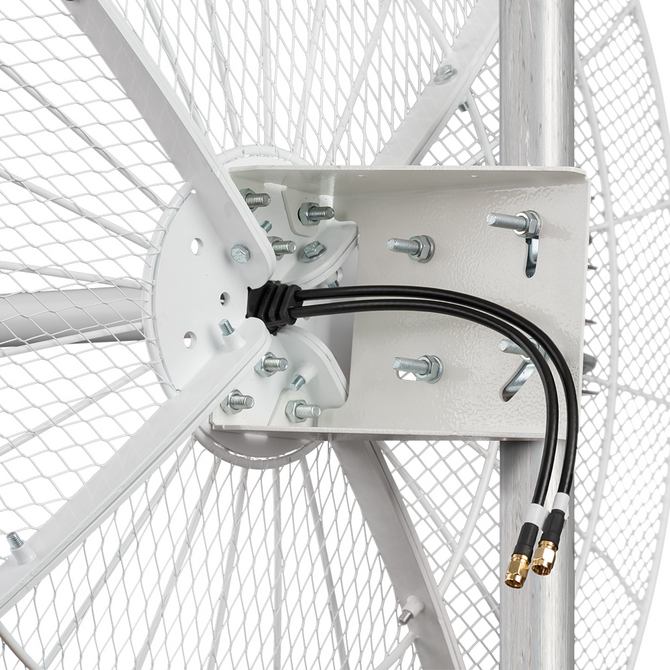 KNA24-1700/4200P - параболическая 4G/5G MIMO антенна 24 дБи, сборная 2