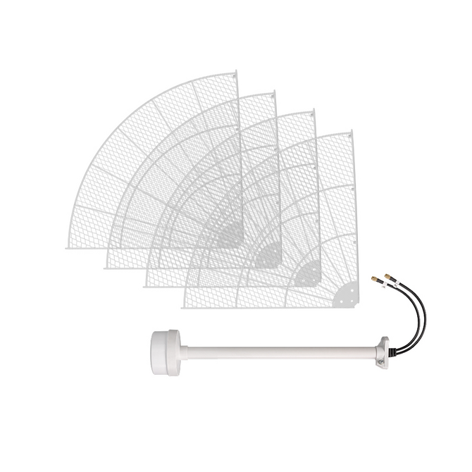 KNA24-1700/4200P - параболическая 4G/5G MIMO антенна 24 дБи, сборная 3