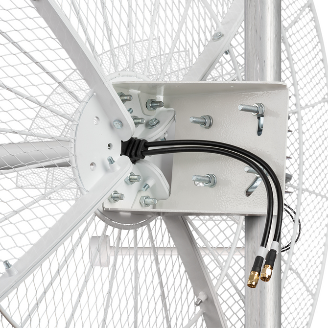 KNA27-1700/4200P - параболическая 4G/5G MIMO антенна 27 дБи, сборная 2