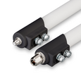 Всенаправленная (круговая) 10 дБи 4G/WiFi антенна KC10-2300/2700 Белая 1